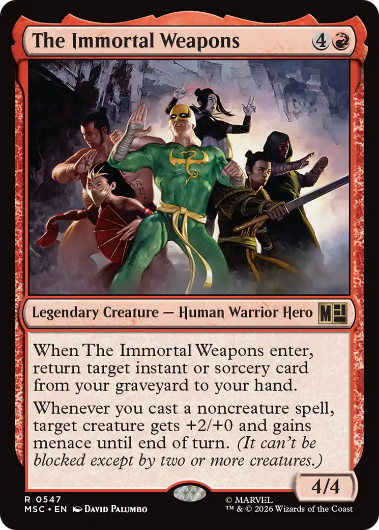 The Immortal Weapons [Marvel Super Heroes Commander] | Shuffle n Cut Hobbies & Games