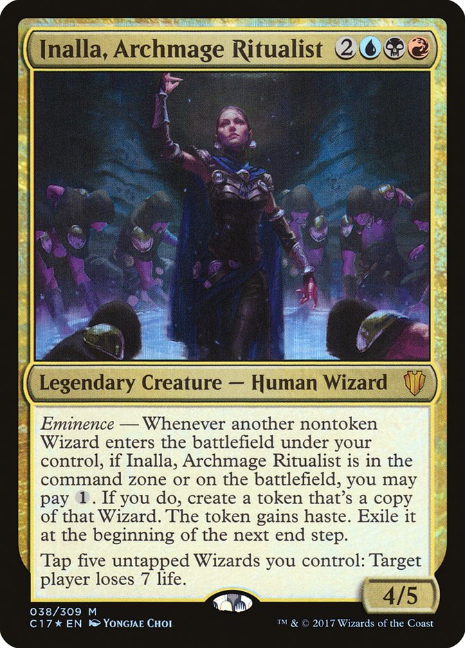 Inalla, Archmage Ritualist [Commander 2017] | Shuffle n Cut Hobbies & Games