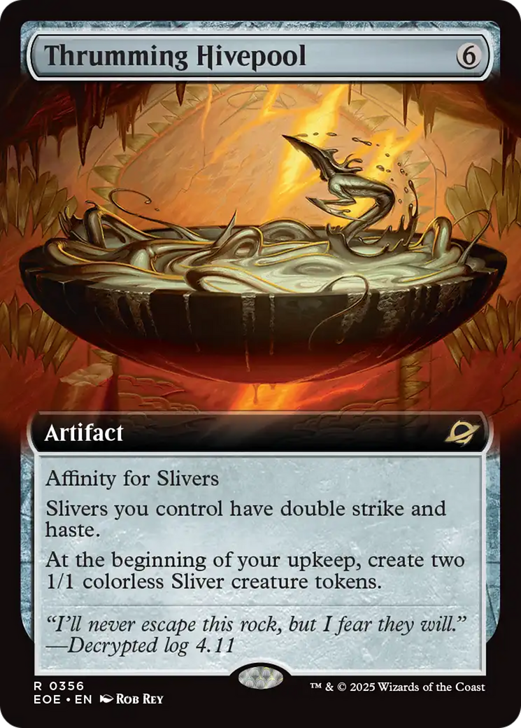 Thrumming Hivepool (Extended Art) [Edge of Eternities] | Shuffle n Cut Hobbies & Games
