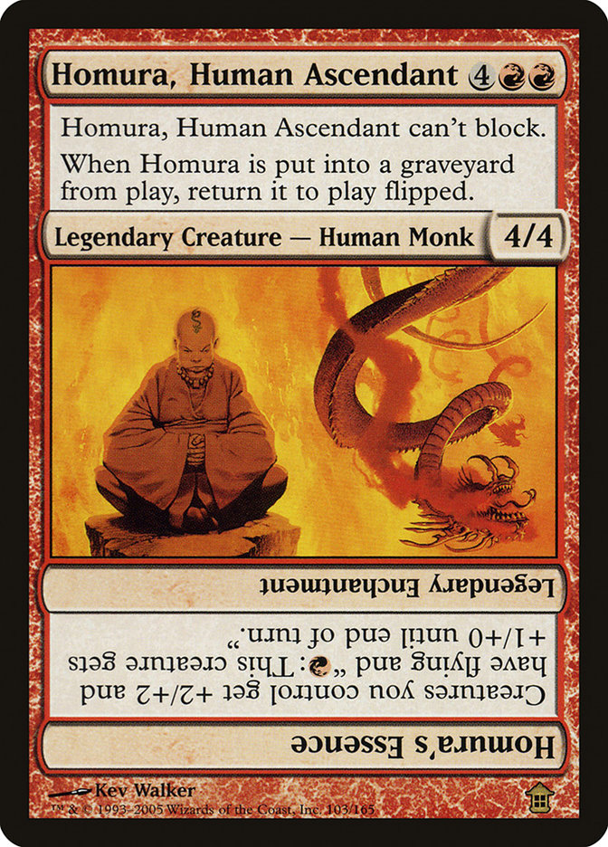 Homura, Human Ascendant // Homura's Essence [Saviors of Kamigawa] | Shuffle n Cut Hobbies & Games