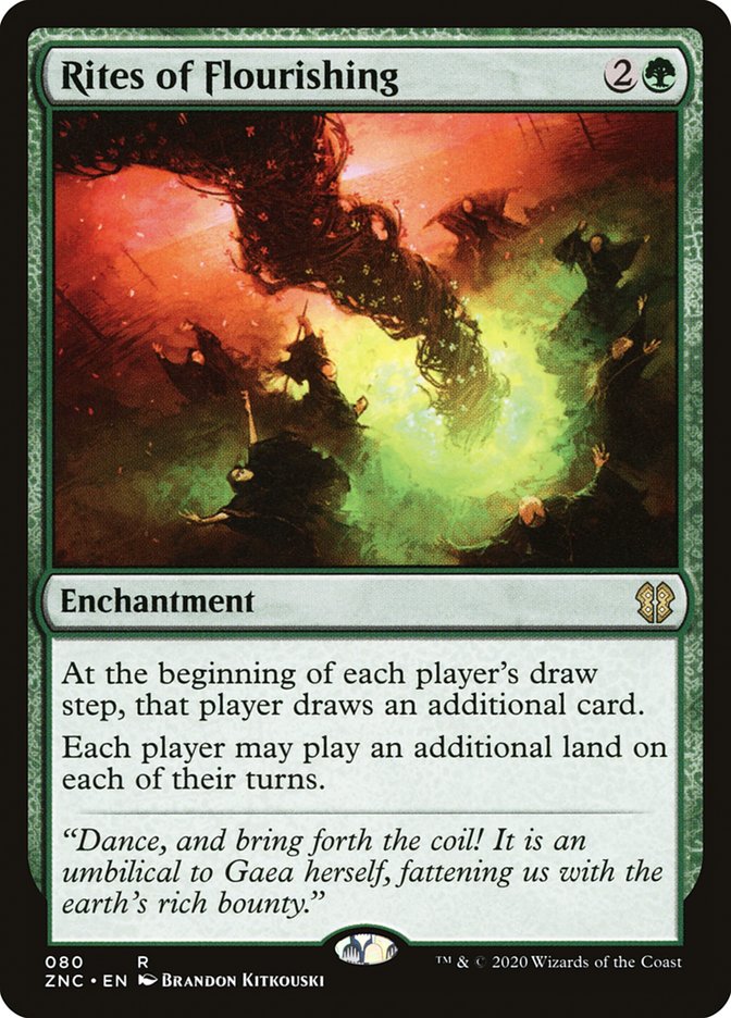 Rites of Flourishing [Zendikar Rising Commander] | Shuffle n Cut Hobbies & Games
