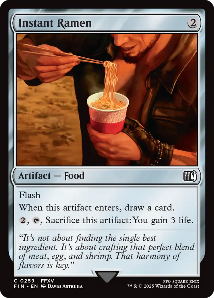 Instant Ramen [FINAL FANTASY] | Shuffle n Cut Hobbies & Games