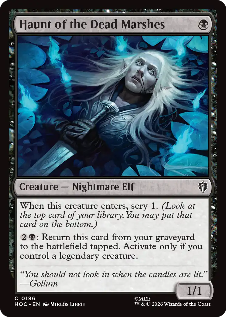 Haunt of the Dead Marshes [The Hobbit: Eternal-Legal] | Shuffle n Cut Hobbies & Games