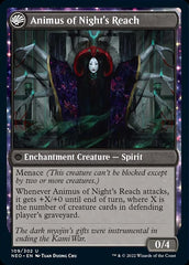 The Long Reach of Night // Animus of Night's Reach [Kamigawa: Neon Dynasty] | Shuffle n Cut Hobbies & Games