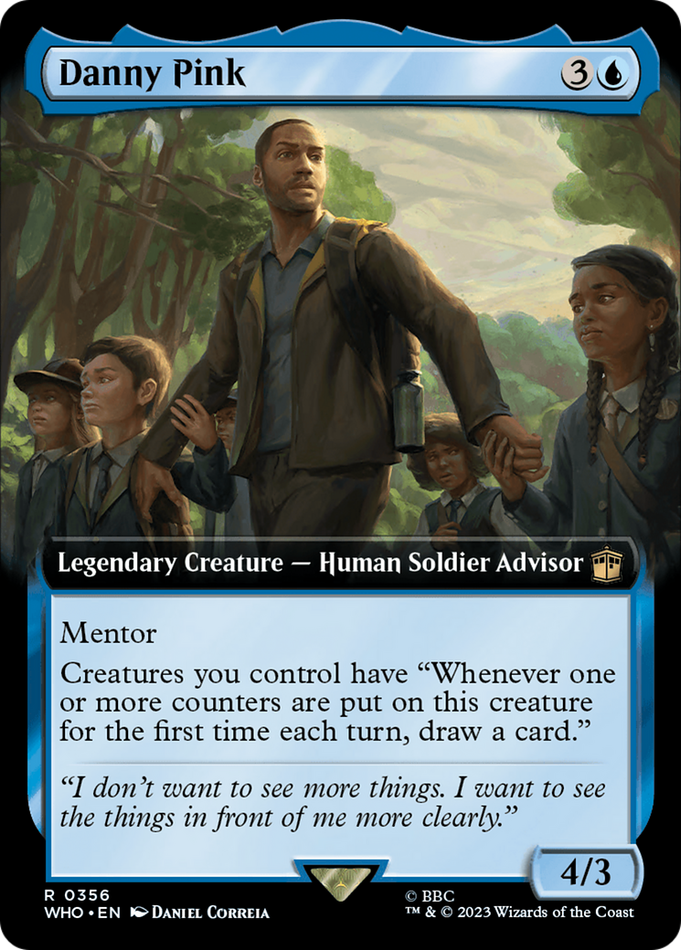 Danny Pink (Extended Art) [Doctor Who] | Shuffle n Cut Hobbies & Games