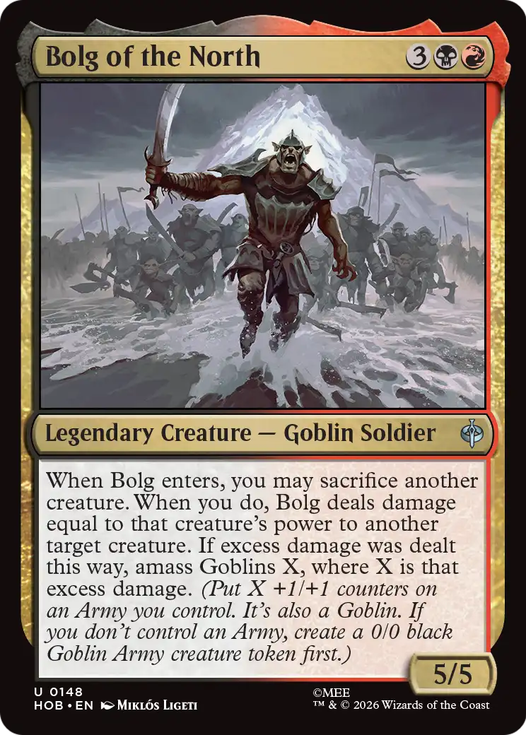 Bolg of the North [The Hobbit] | Shuffle n Cut Hobbies & Games