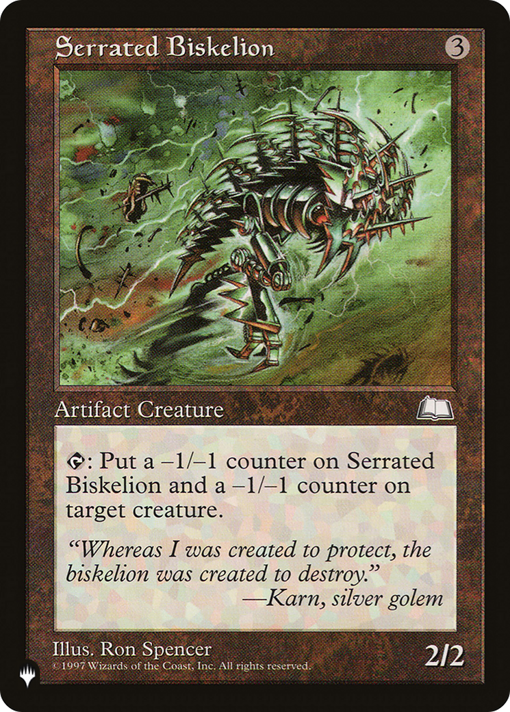 Serrated Biskelion [The List] | Shuffle n Cut Hobbies & Games