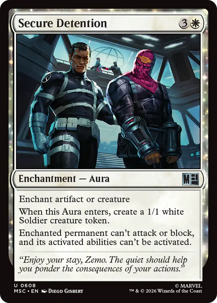 Secure Detention [Marvel Super Heroes Commander] | Shuffle n Cut Hobbies & Games