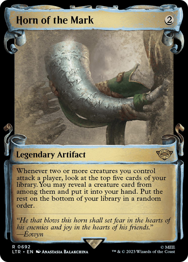 Horn of the Mark [The Lord of the Rings: Tales of Middle-Earth Showcase Scrolls] | Shuffle n Cut Hobbies & Games