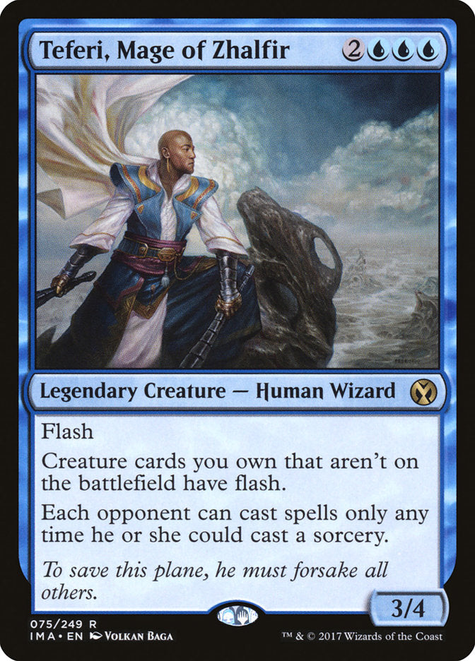 Teferi, Mage of Zhalfir [Iconic Masters] | Shuffle n Cut Hobbies & Games