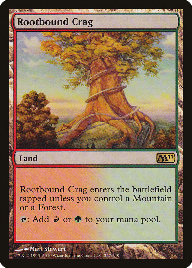 Rootbound Crag [Magic 2011] | Shuffle n Cut Hobbies & Games