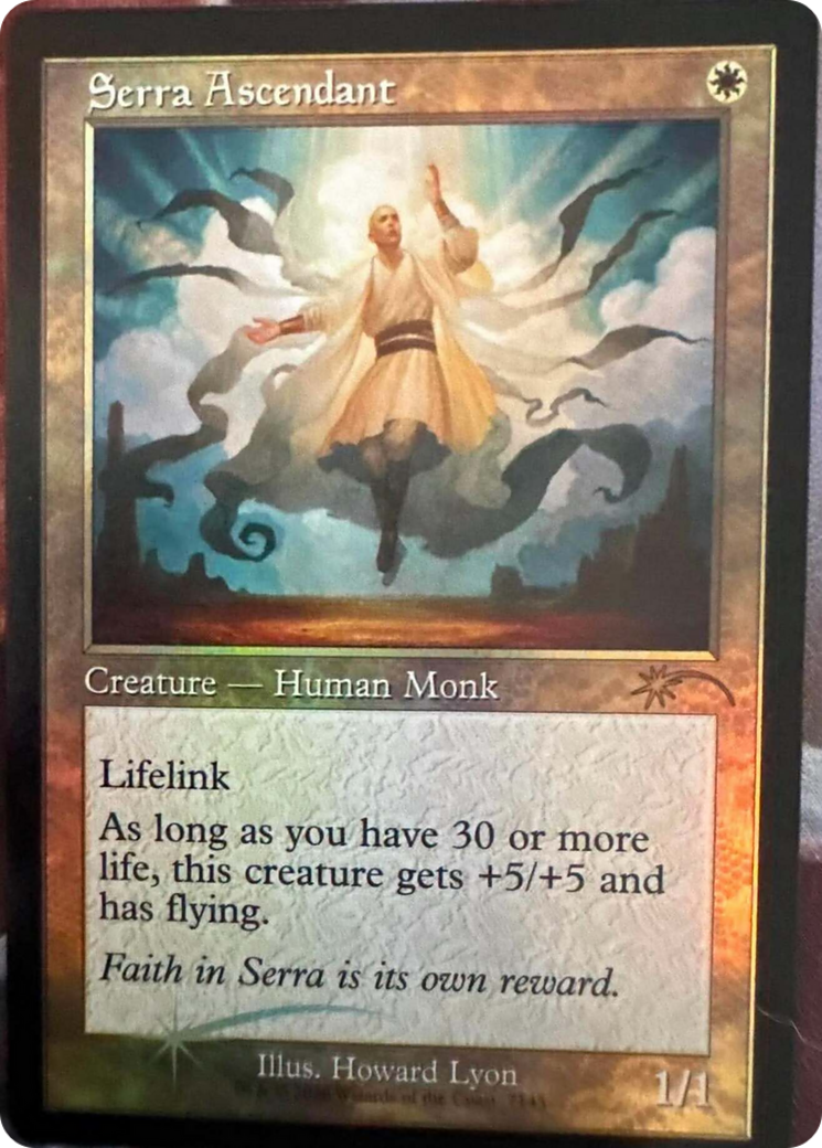 Serra Ascendant (7145) (Retro Frame) [Secret Lair Drop Series] | Shuffle n Cut Hobbies & Games