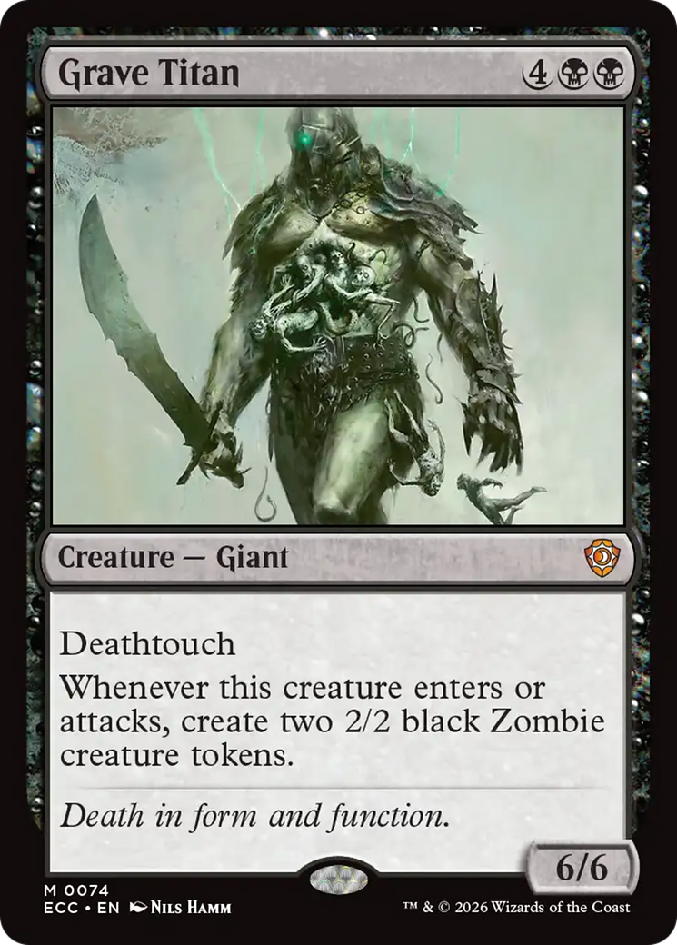 Grave Titan [Lorwyn Eclipsed Commander] | Shuffle n Cut Hobbies & Games