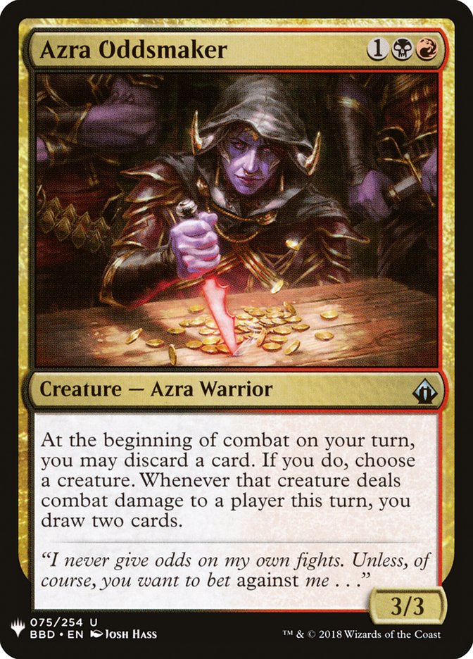 Azra Oddsmaker [Mystery Booster] | Shuffle n Cut Hobbies & Games
