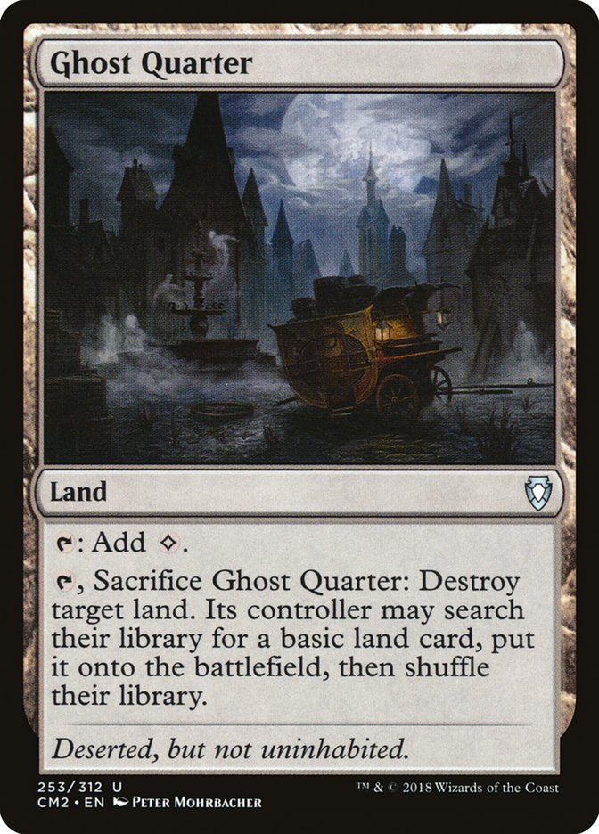 Ghost Quarter [Commander Anthology Volume II] | Shuffle n Cut Hobbies & Games