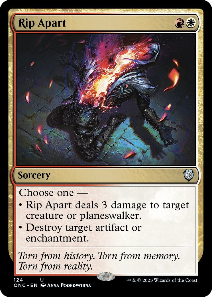 Rip Apart [Phyrexia: All Will Be One Commander] | Shuffle n Cut Hobbies & Games