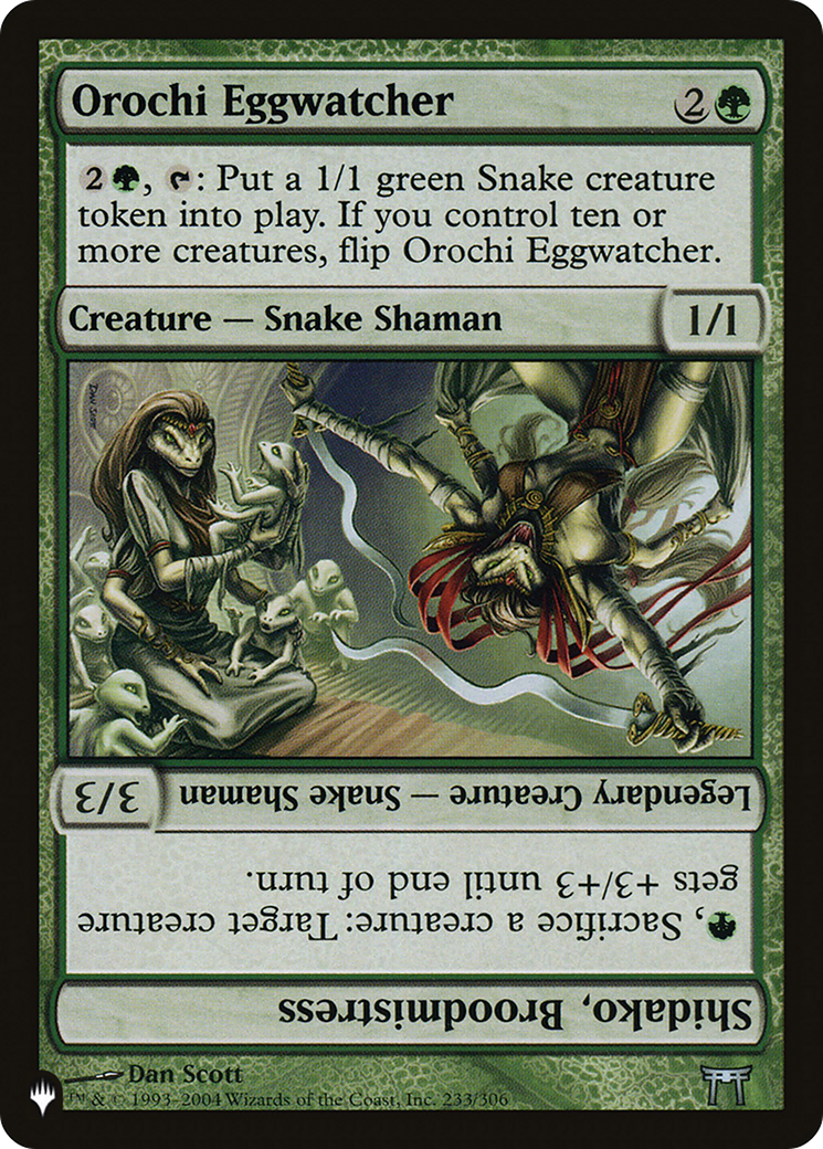 Orochi Eggwatcher // Shidako, Broodmistress [The List] | Shuffle n Cut Hobbies & Games