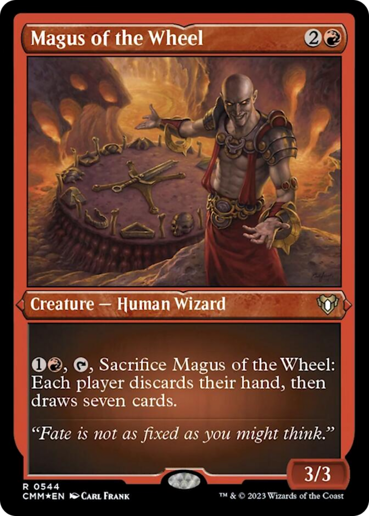 Magus of the Wheel (Foil Etched) [Commander Masters] | Shuffle n Cut Hobbies & Games