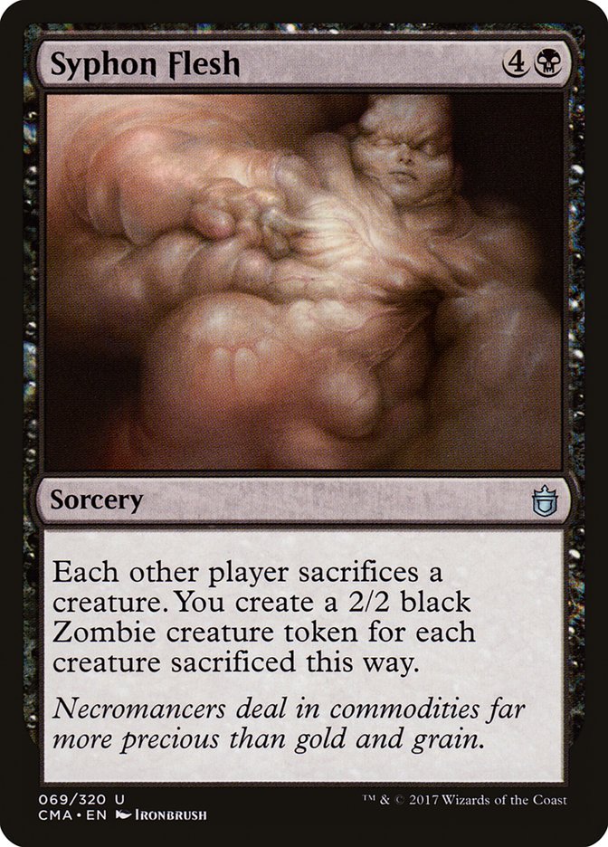 Syphon Flesh [Commander Anthology] | Shuffle n Cut Hobbies & Games