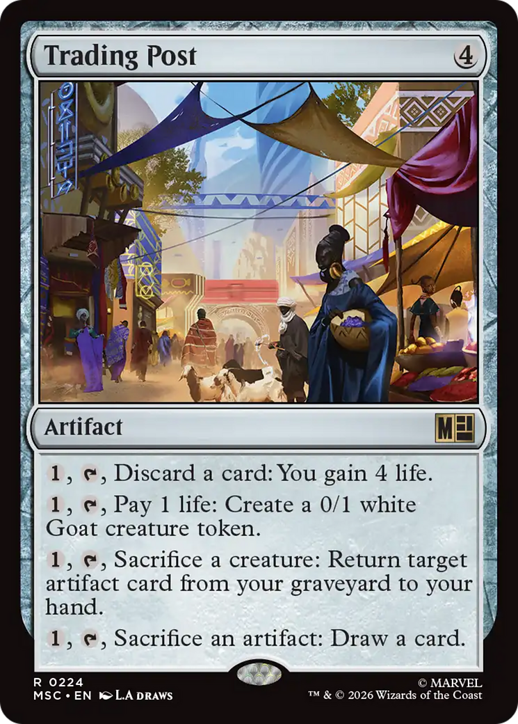 Trading Post (Surge Foil) [Marvel Super Heroes Commander] | Shuffle n Cut Hobbies & Games
