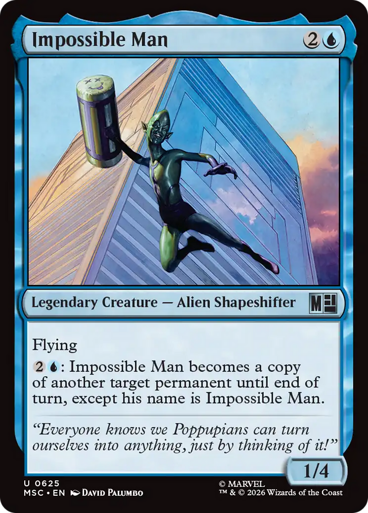 Impossible Man [Marvel Super Heroes Commander] | Shuffle n Cut Hobbies & Games