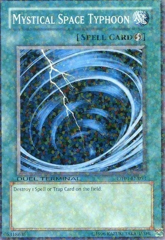 Mystical Space Typhoon [DT01-EN093] Common | Shuffle n Cut Hobbies & Games