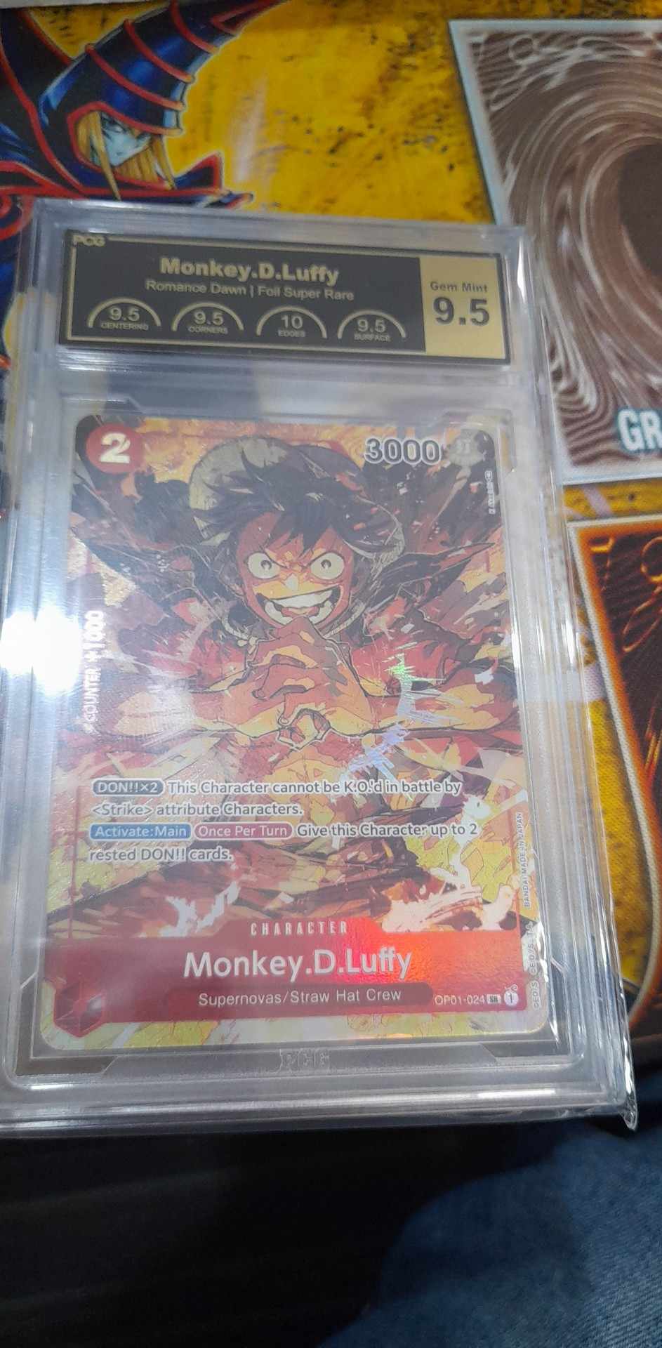 Monkey.D.Luffy (Parallel- PCG Graded 9.5) [Romance Dawn] | Shuffle n Cut Hobbies & Games