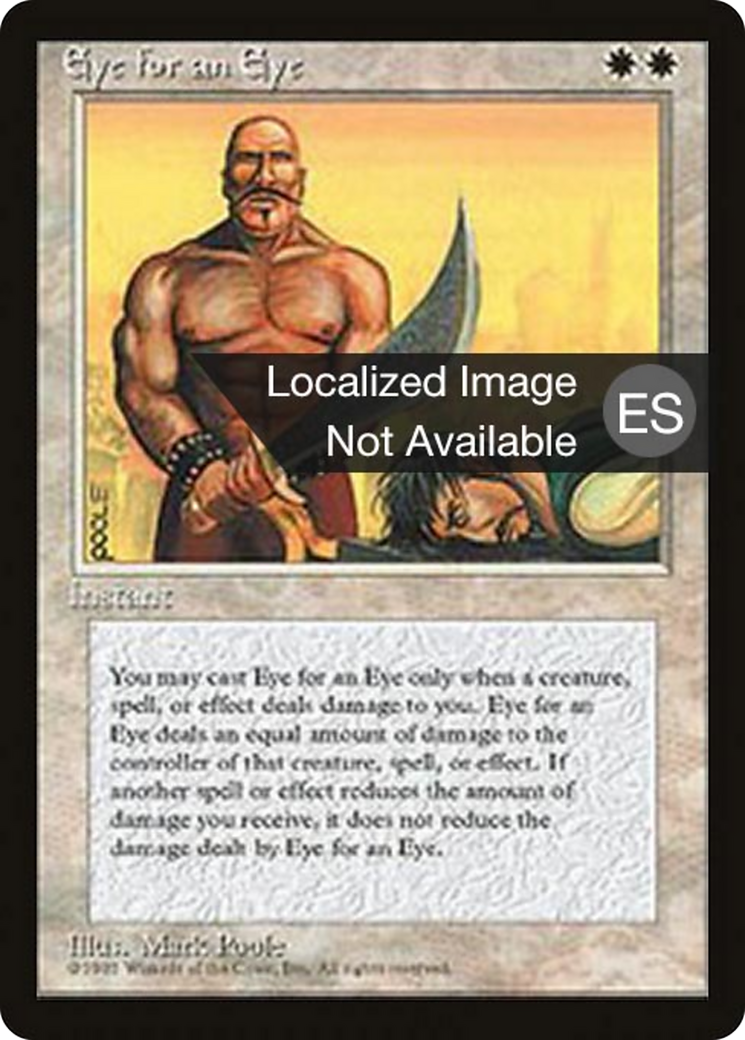Eye for an Eye [Fourth Edition Foreign Black Border] | Shuffle n Cut Hobbies & Games