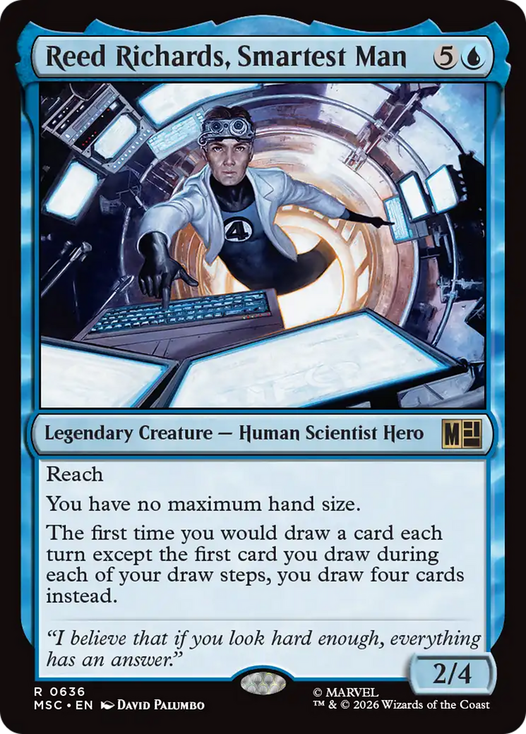 Reed Richards, Smartest Man [Marvel Super Heroes Commander] | Shuffle n Cut Hobbies & Games