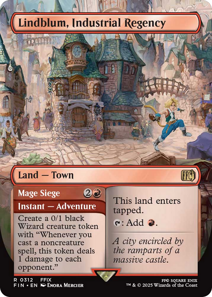Lindblum, Industrial Regency (Borderless) [FINAL FANTASY] | Shuffle n Cut Hobbies & Games