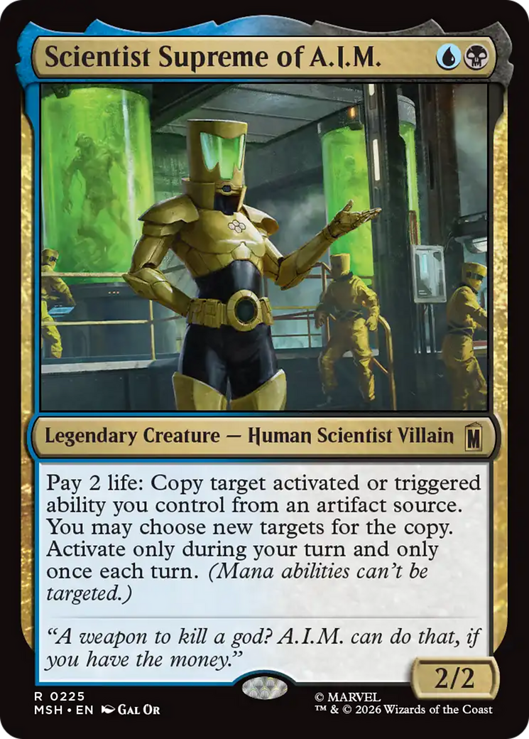 Scientist Supreme of A.I.M. [Marvel Super Heroes] | Shuffle n Cut Hobbies & Games