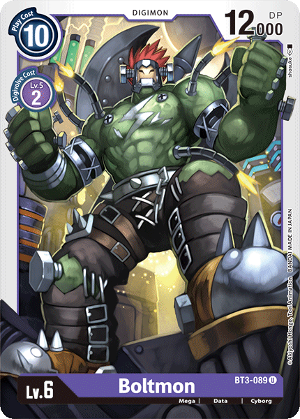 Boltmon [BT3-089] [Release Special Booster Ver.1.0] | Shuffle n Cut Hobbies & Games