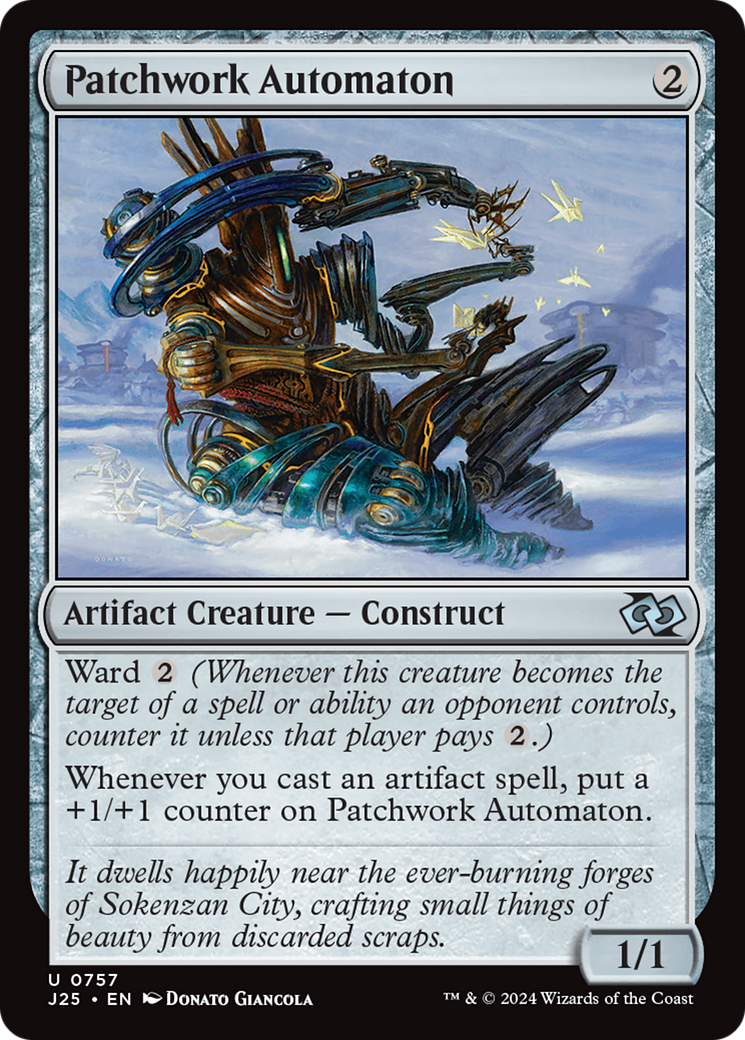 Patchwork Automaton [Foundations Jumpstart] | Shuffle n Cut Hobbies & Games