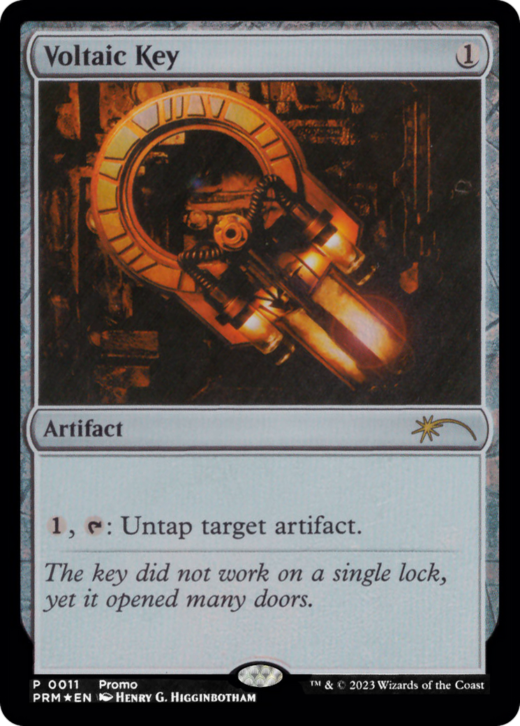 Voltaic Key (Graphic Novel Insert) [Media Promos] | Shuffle n Cut Hobbies & Games