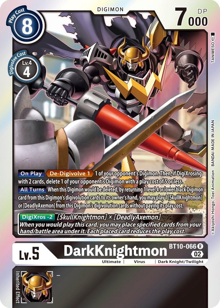 DarkKnightmon [BT10-066] [Xros Encounter] | Shuffle n Cut Hobbies & Games