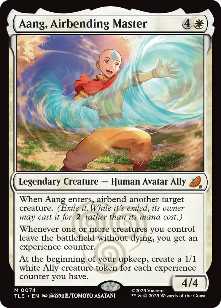 Aang, Airbending Master [Avatar: The Last Airbender: Eternal-Legal] | Shuffle n Cut Hobbies & Games