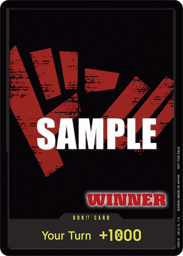 DON!! Card (Tournament Pack Vol. 2) [Winner] [One Piece Promotion Cards] | Shuffle n Cut Hobbies & Games