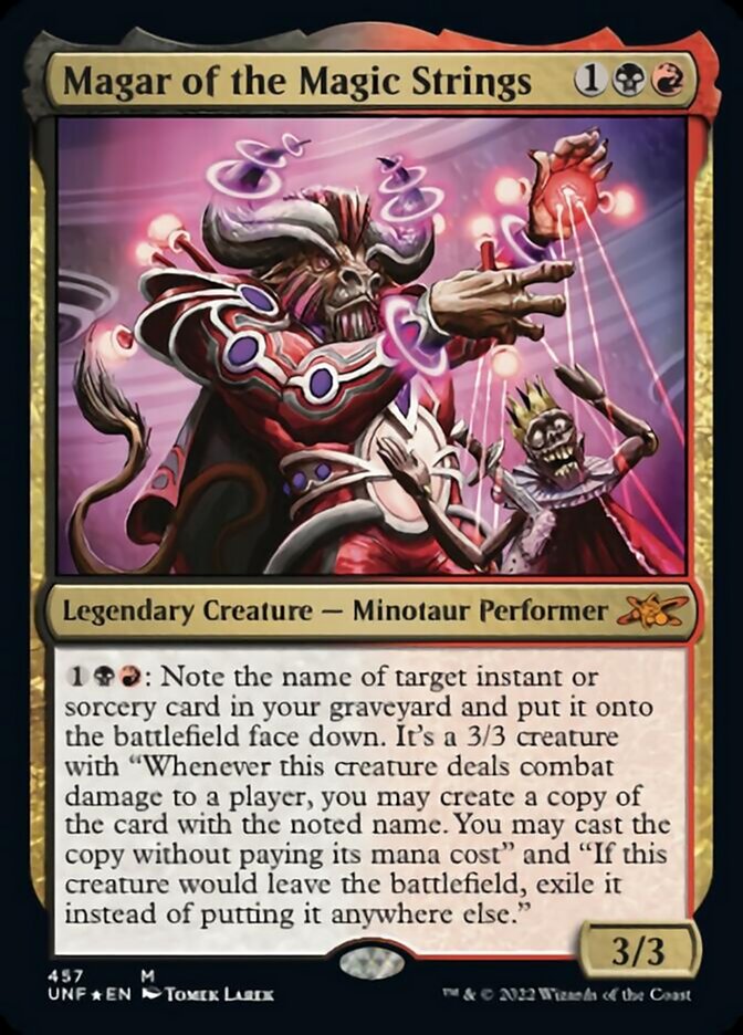 Magar of the Magic Strings (Galaxy Foil) [Unfinity] | Shuffle n Cut Hobbies & Games