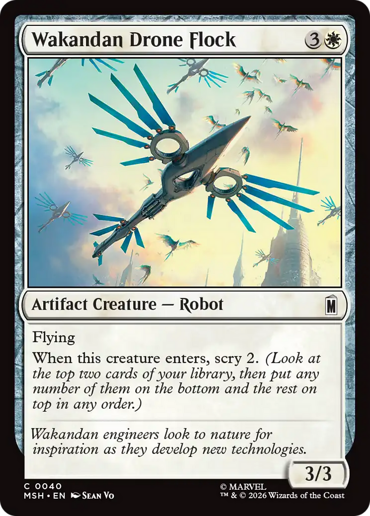 Wakandan Drone Flock [Marvel Super Heroes] | Shuffle n Cut Hobbies & Games