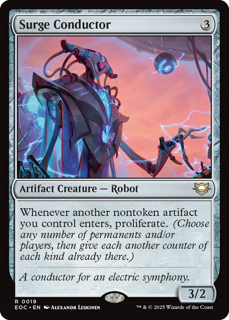 Surge Conductor [Edge of Eternities Commander] | Shuffle n Cut Hobbies & Games