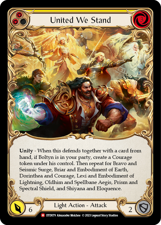 United We Stand [DTD079] (Dusk Till Dawn) | Shuffle n Cut Hobbies & Games