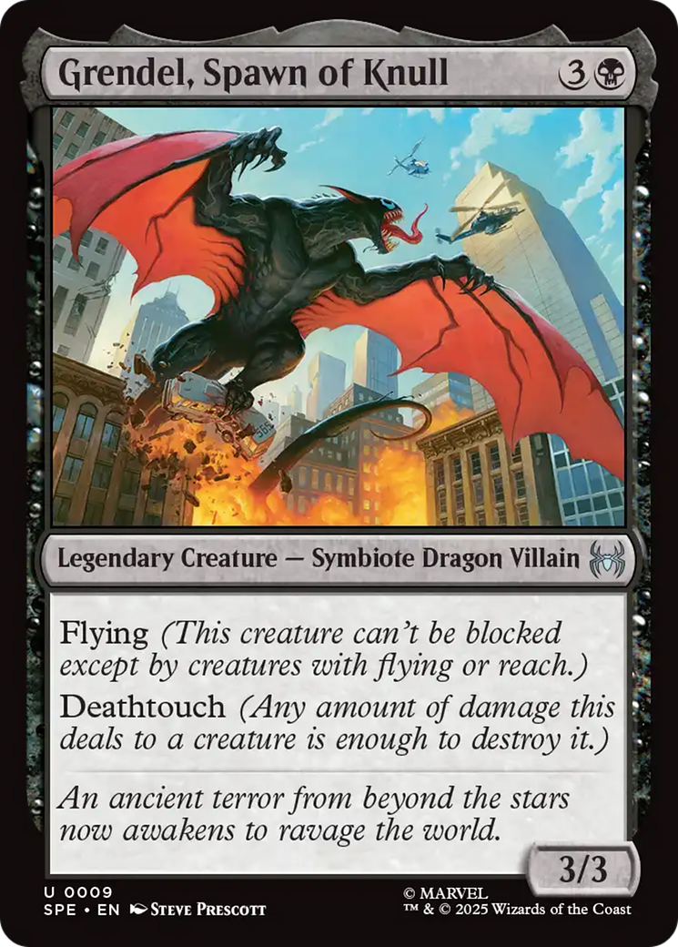 Grendel, Spawn of Knull [Marvel's Spider-Man: Eternal-Legal] | Shuffle n Cut Hobbies & Games