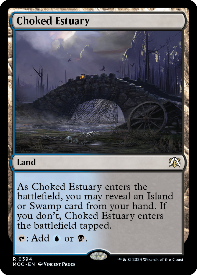 Choked Estuary [March of the Machine Commander] | Shuffle n Cut Hobbies & Games