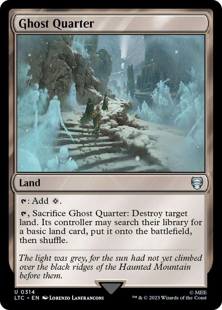 Ghost Quarter [The Lord of the Rings: Tales of Middle-Earth Commander] | Shuffle n Cut Hobbies & Games