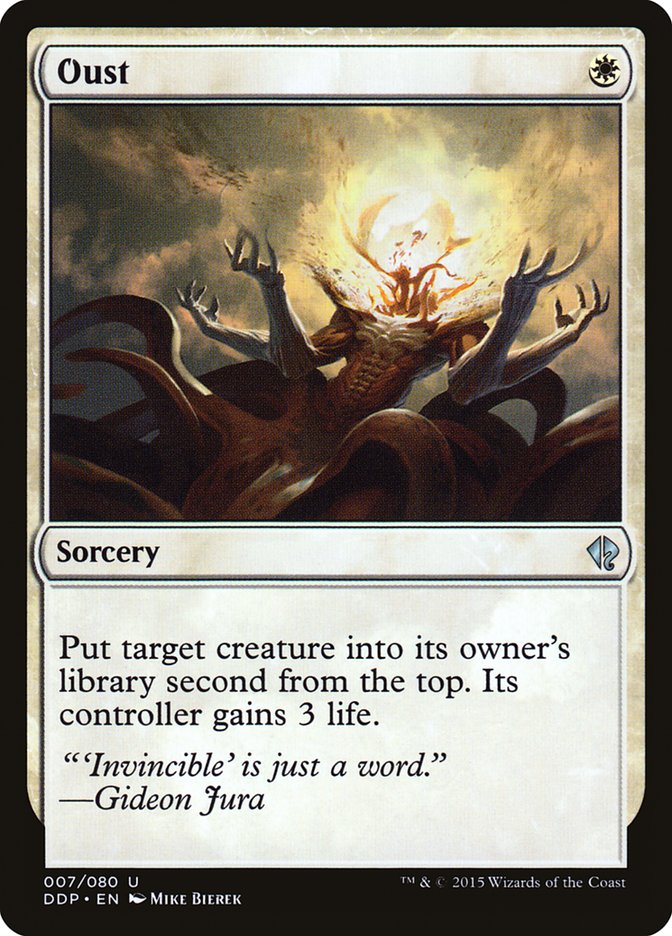 Oust [Duel Decks: Zendikar vs. Eldrazi] | Shuffle n Cut Hobbies & Games
