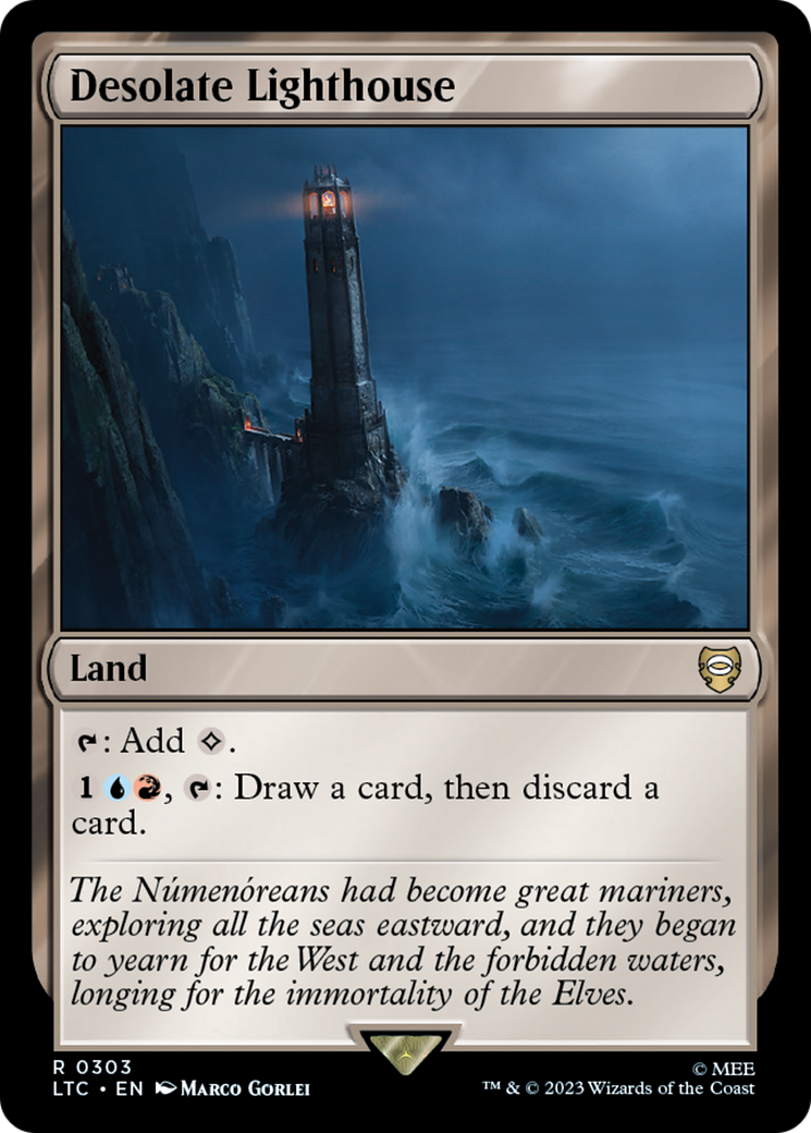Desolate Lighthouse [The Lord of the Rings: Tales of Middle-Earth Commander] | Shuffle n Cut Hobbies & Games