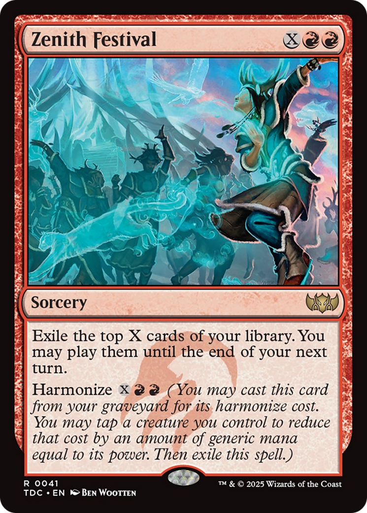 Zenith Festival [Tarkir: Dragonstorm Commander] | Shuffle n Cut Hobbies & Games