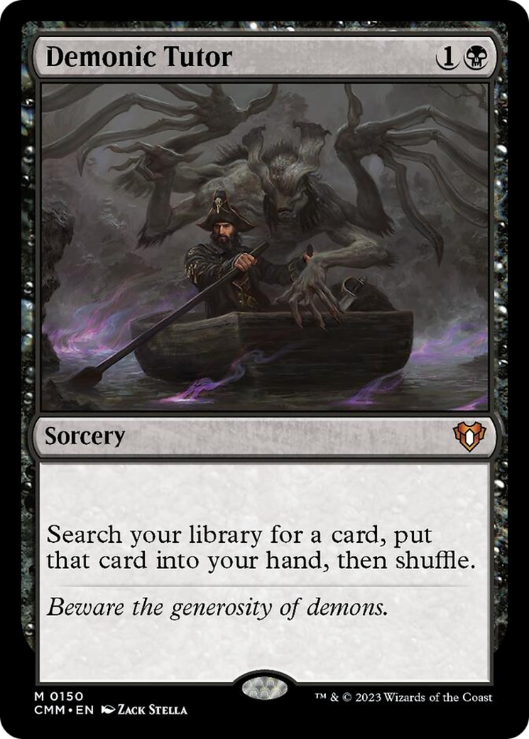 Demonic Tutor [Commander Masters] | Shuffle n Cut Hobbies & Games