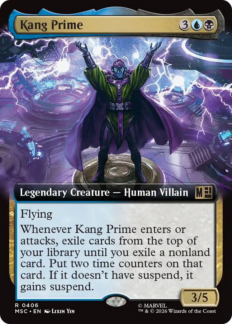 Kang Prime (Extended Art) [Marvel Super Heroes Commander] | Shuffle n Cut Hobbies & Games