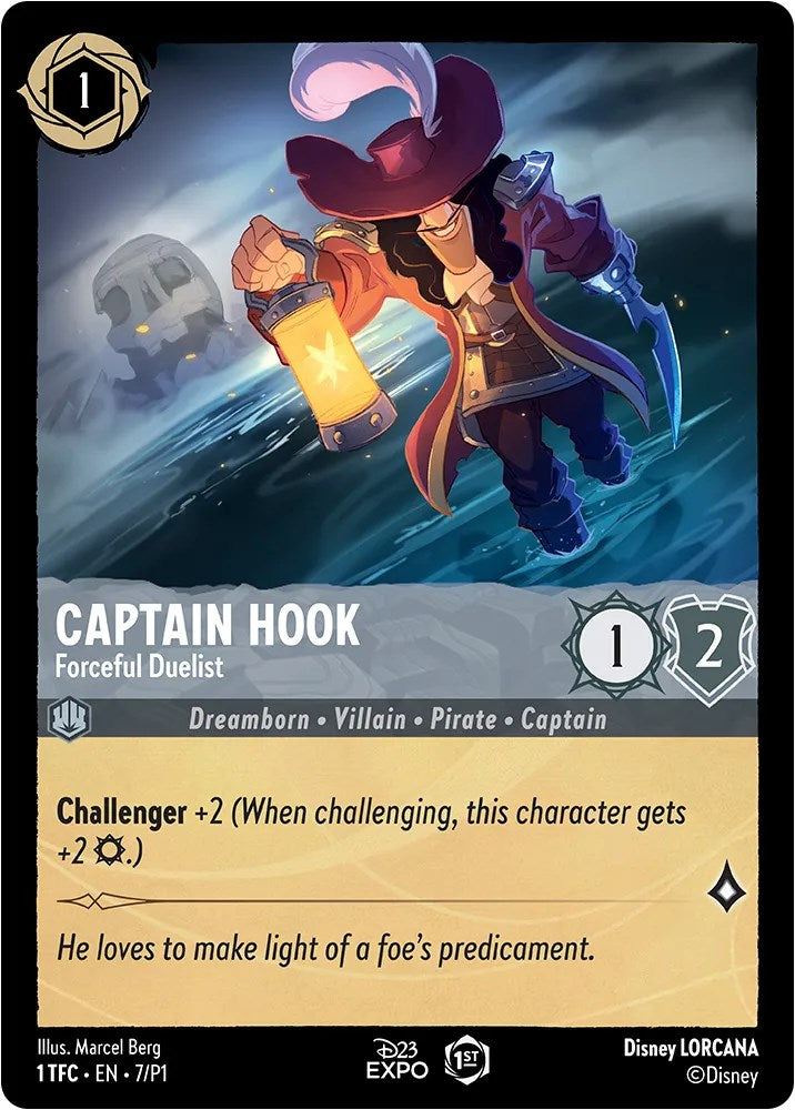 Captain Hook (7) [D23 Promos] | Shuffle n Cut Hobbies & Games
